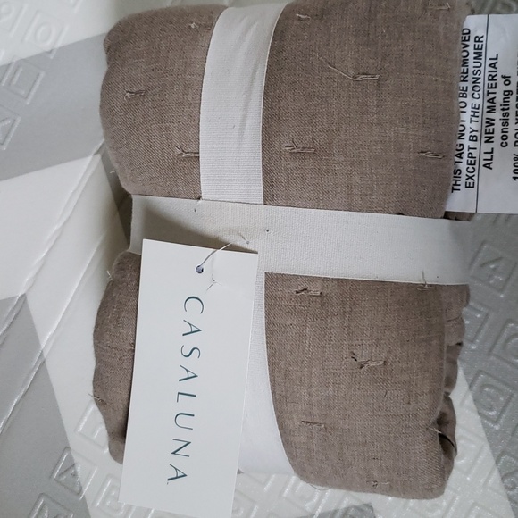 Casaluna Bedding Casaluna Euro Sham Nwt 2626 Inch Tan Color Poshmark